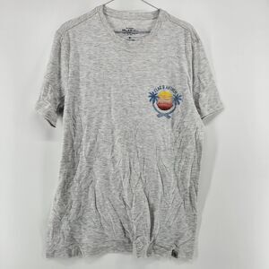 Flag & Anthem Men's Gray Medium Cotton‎ Blend Short Sleeve Crewneck T-Shirt NWT